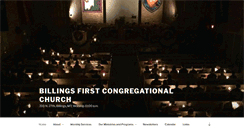 Desktop Screenshot of firstchurchbillings.org